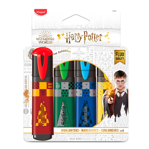 Marcatextos Harry Potter Maped Colores surtidos 4 piezas