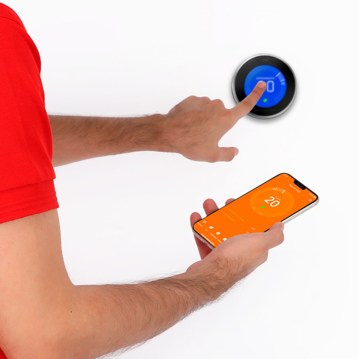 Instalación y Configuración de Termostato Inteligente / 1 Servicio