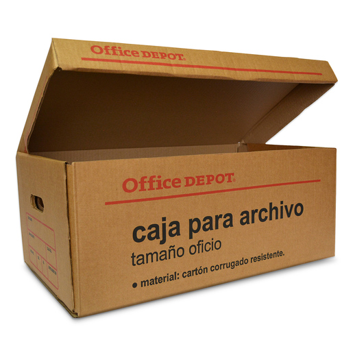 CAJA PARA ARCHIVO KYMA TAMANO OFICIO DE CARTON CORRUGADO SENCILLO KRAFT