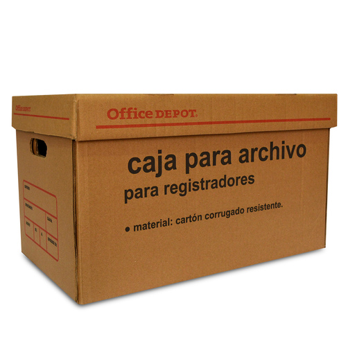 Caja para Archivo para Registradores Office Depot Cartón Corrugado