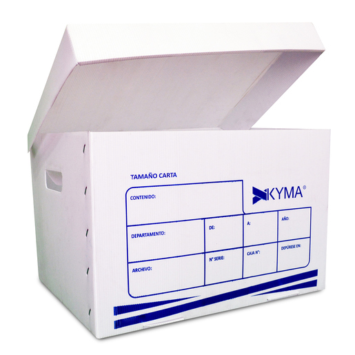 Caja para Archivo Carta Kyma Tipo Cofre PVC