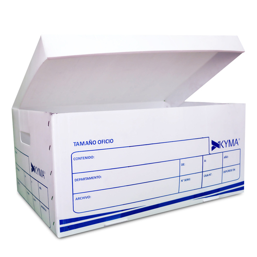 Caja para Archivo Oficio Kyma Tipo Cofre PVC