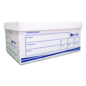 Caja para Archivo Oficio Kyma Tipo Cofre PVC