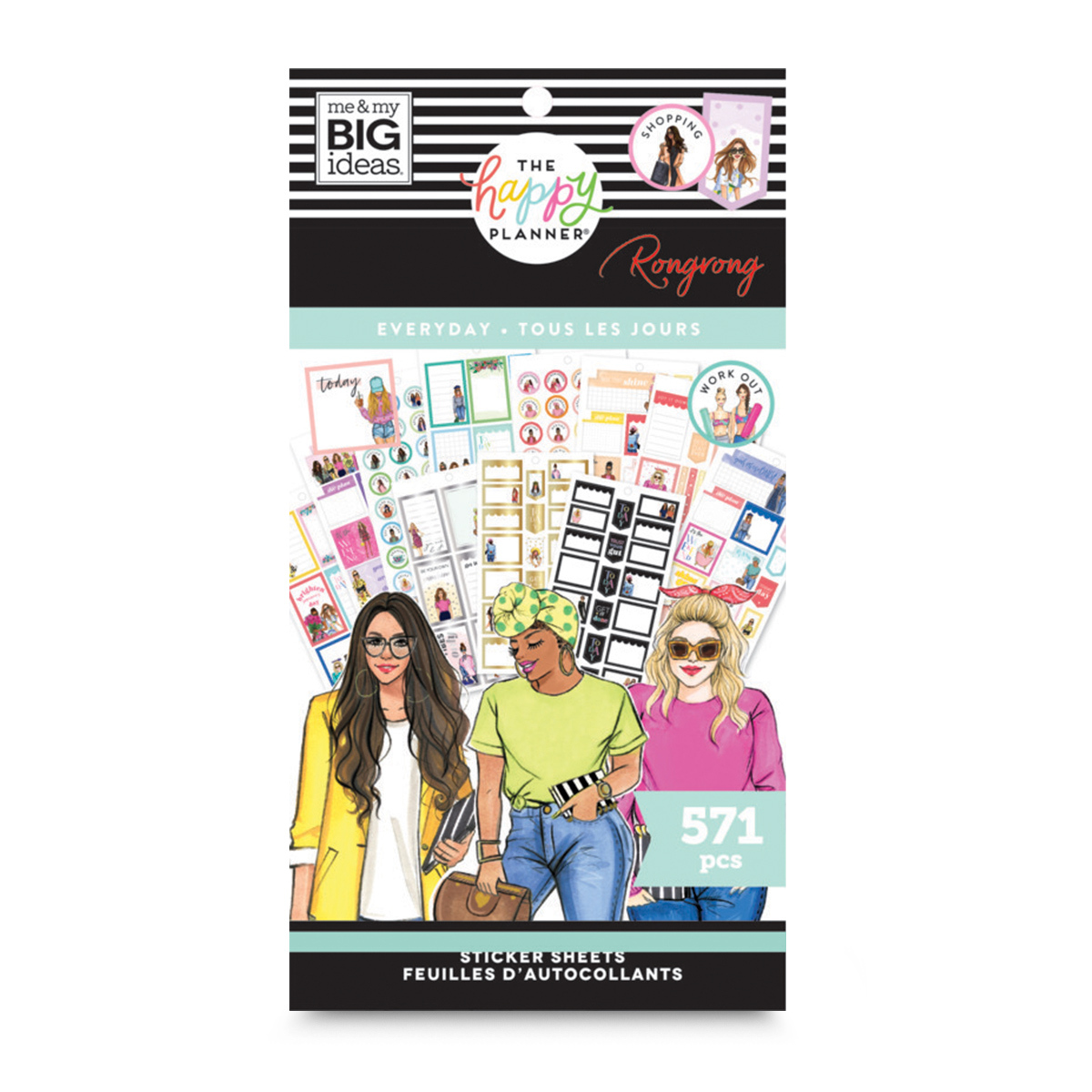 Stickers Everyday Happy Planner 30 Hojas | Office Depot Mexico