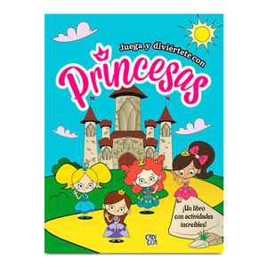 Libro Juega y Diviértete con Princesas