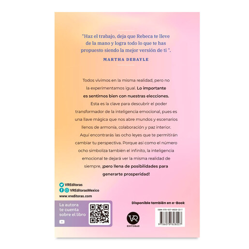 Libro Las Ocho Leyes de la Inteligencia Emocional Rebeca Muñoz