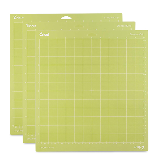Tapete Estándar para Corte Cricut / Verde / 30 x 30cm / 3 piezas
