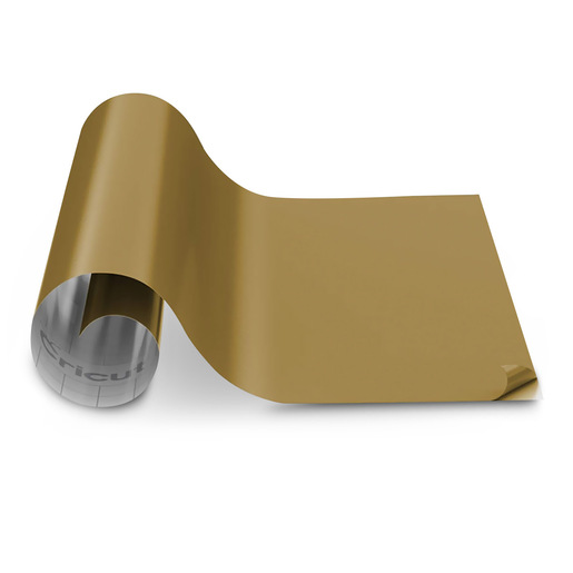 Vinil Cinta Brillosa Premium Cricut / Oro / 30.5 cm x 1.22 m