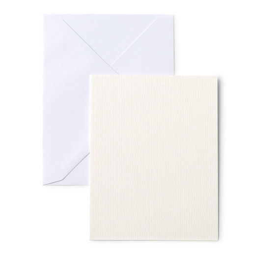 Tarjetas y Sobres de Papel Acuarela Cricut / 24 Piezas / 11 x 14.6 cm