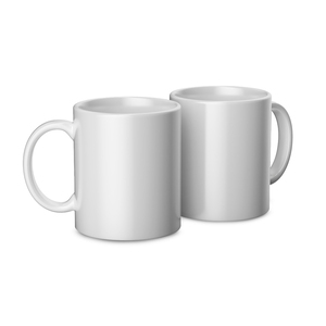 Tazas para Sublimar Cricut Cerámica Blanco 2 piezas Tazas para Sublimar Cricut Cerámica Blanco 2 piezas
