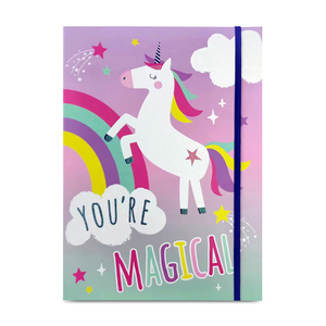 Block de Notas con Pluma Ticher Unicornio 237 Hojas Mixtas Block de Notas con Pluma Ticher Unicornio 237 Hojas Mixtas