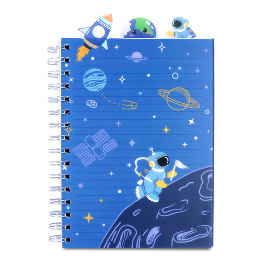 Cuaderno Esquela Ticher Aventura Espacial Raya 120 hojas