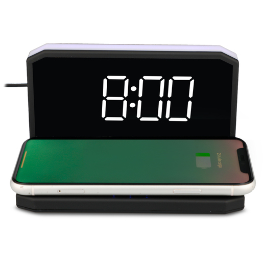 Reloj Despertador RadioShack Inalámbrico Negro Office Depot Mexico