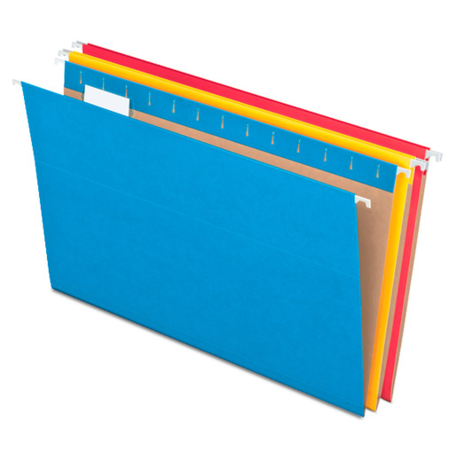 Folders Oficio Colgante Reciclado Pendaflex / Colores surtidos / 25 piezas