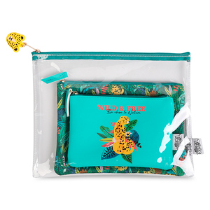 Lapicera Escolar Ticher Jungla 3 piezas Lapicera Escolar Ticher Jungla 3 piezas