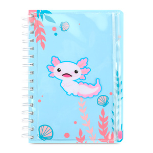 Cuaderno Francesa Ticher Ajolote con Bolsa Raya 80 hojas Cuaderno Francesa Ticher Ajolote con Bolsa Raya 80 hojas