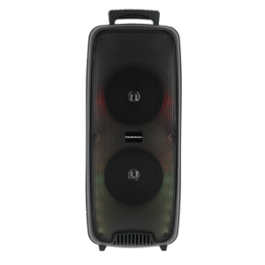 Bafle Doble Recargable RadioShack 6 pulg. Luz Frontal Flama Bluetooth USB  Bafle Doble Recargable RadioShack 6 pulg. Luz Frontal Flama Bluetooth USB