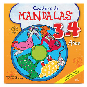 Cuaderno de Mandalas VR Editoras 3-4 años 