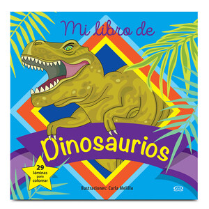 Mi Libro de Dinosaurios para Colorear
