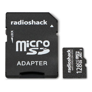 Tarjeta Micro SD con Adaptador RadioShack Clase 10 128 gb Tarjeta Micro SD con Adaptador RadioShack Clase 10 128 gb