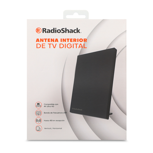 Antena Plana para TV Digital RadioShack T806NA Interior