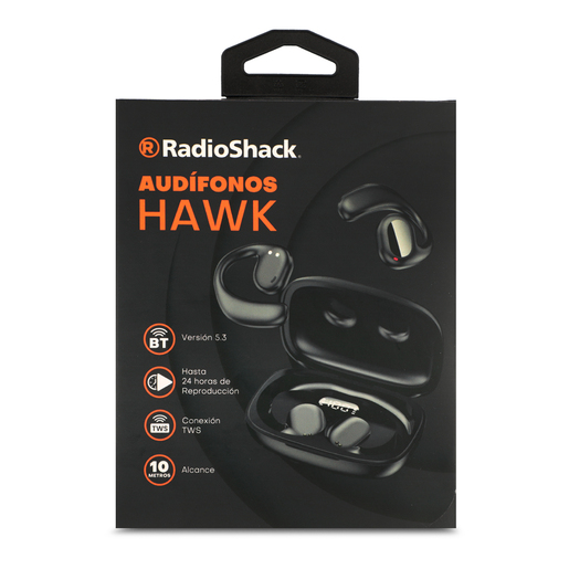 Audífonos Inalámbricos RadioShack Hawk Negro