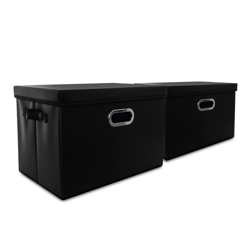 Cajas Organizadoras Apilables AG Box Negro