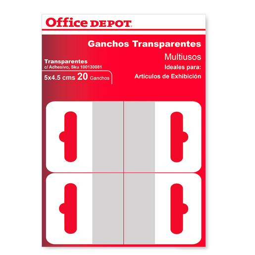 PERCHAS OD PE2 800 GMS 20 PZ Office Depot Mexico