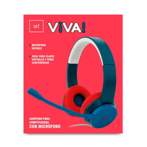 Audífonos de Diadema Alámbricos STF Viva ST-H78044