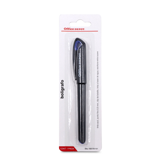 Pluma Razor Pluma Office Depot Punto Fino Tinta Azul | Office Depot Mexico