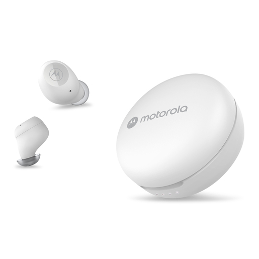 Audífonos Bluetooth Motorola Moto Buds 250 Blanco