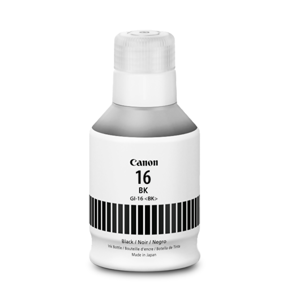 Botella de Tinta Canon GI-16 BK Negro