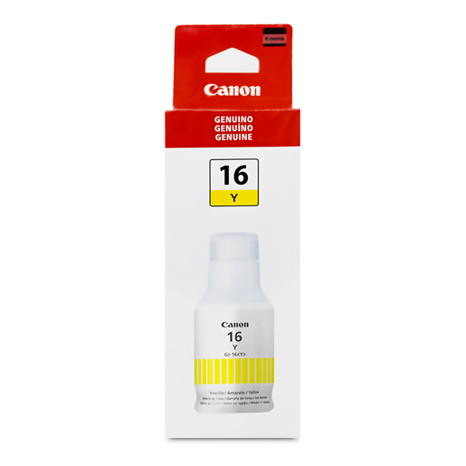 Botella de Tinta Canon GI-16 Amarillo 