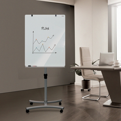 Rotafolio de Cristal Alfra Luxor Negro | Office Depot Mexico