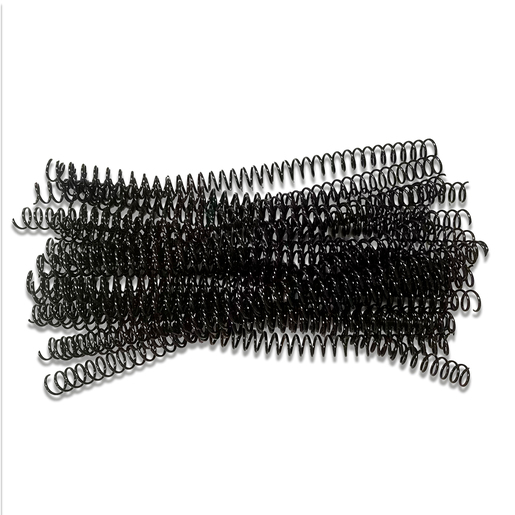 Espirales de Plástico Office Depot 13 mm Negro 25 piezas