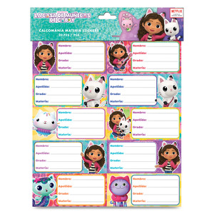 STICKER ESC GMK GABY DOLL 20PZ STICKER ESC GMK GABY DOLL 20PZ