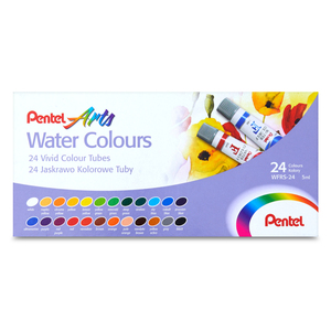 Acuarelas Pentel Arts 24 tubos de 25 ml