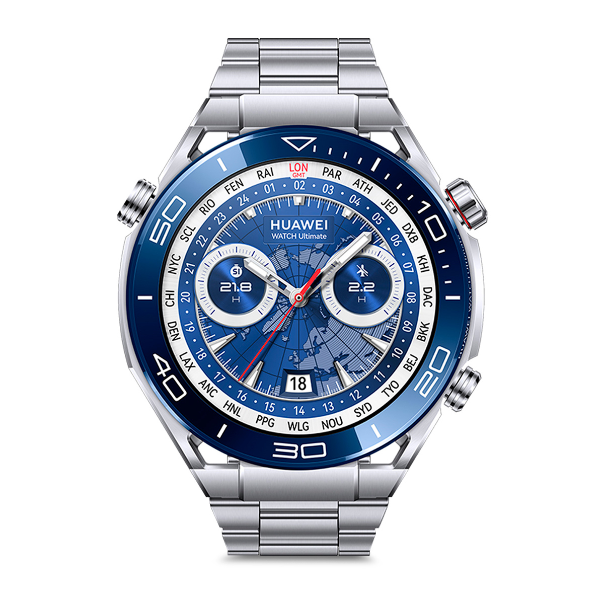 Smartwatch Huawei Watch Ultimate Plata