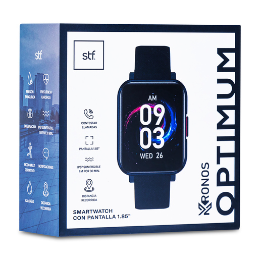 Smartwatch STF Kronos Optimum Azul
