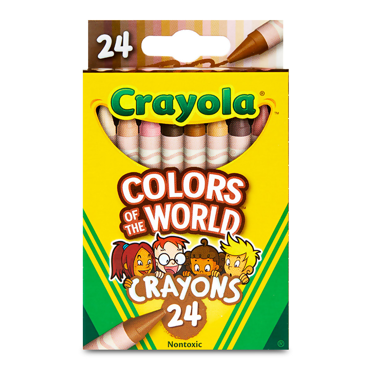 Crayones Crayola Colores del Mundo 24 piezas