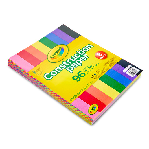 Hojas Carta de Colores Crayola 96 piezas
