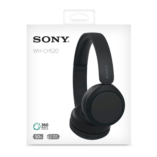Auriculares Inalámbricos Diadema Sony WH-CH520 - Negro