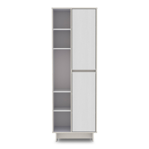 Librero con Puertas Maderkit Zukko Niebla Librero con Puertas Maderkit Zukko Niebla