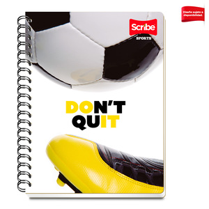 Cuaderno Profesional Scribe Sports Raya 100 hojas