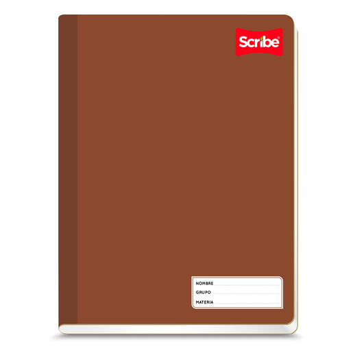 Cuaderno Profesional Scribe Cosido Cuadro Chico Colores 100 hojas