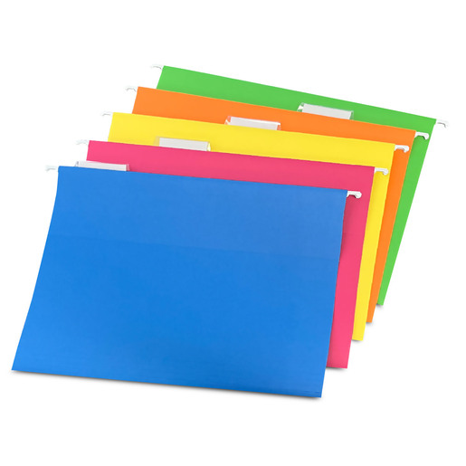 Folders Oficio Colgante Office Depot Colores 25 piezas