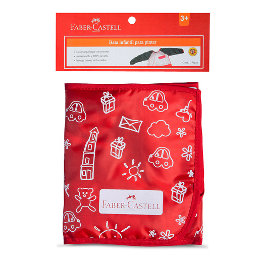 Bata de Arte Faber Castell Unitalla Tela Plastificada