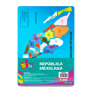 Foamy Didáctico Dix República Mexicana