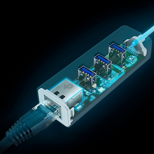 Hub USB 2 en 1 TP-Link 3 puertos