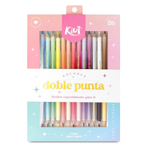 Lápices de Colores Norma Kiut Doble Punta 13 piezas Lápices de Colores Norma Kiut Doble Punta 13 piezas
